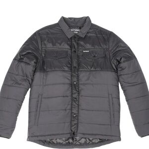 Fasthouse Sequoia Men’s Puffer Coat Black jacket Size Large NWT MSRP $120